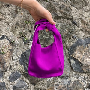 Rote Farbe Hochzeit Handtasche Tasche, Hochzeit Tasche, Abendtasche, Japanischer Knoten Tasche, Furoshiki Tasche