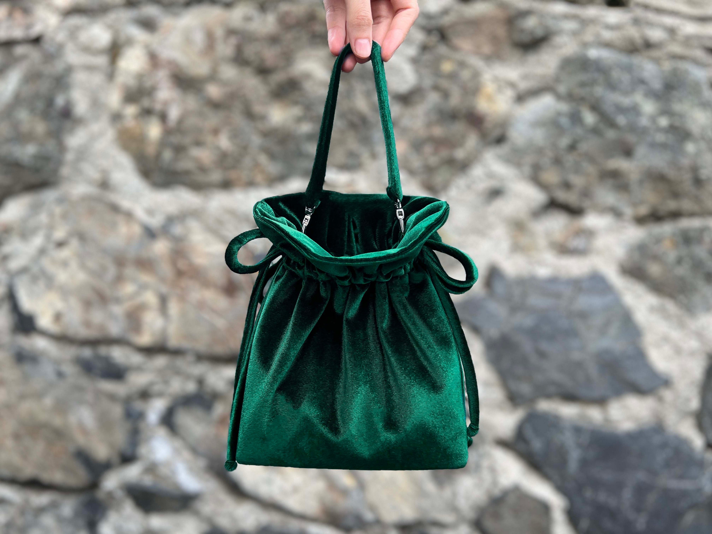 Emerald Green Dress Purse - Etsy