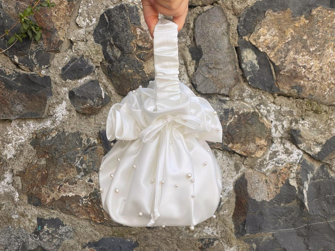 Ivory Dress & Matching Mini Bag main image 0
