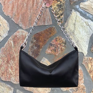 Small Satin Evening Prom Purse bag,Simple Small Satin Elegant Bag -Color option