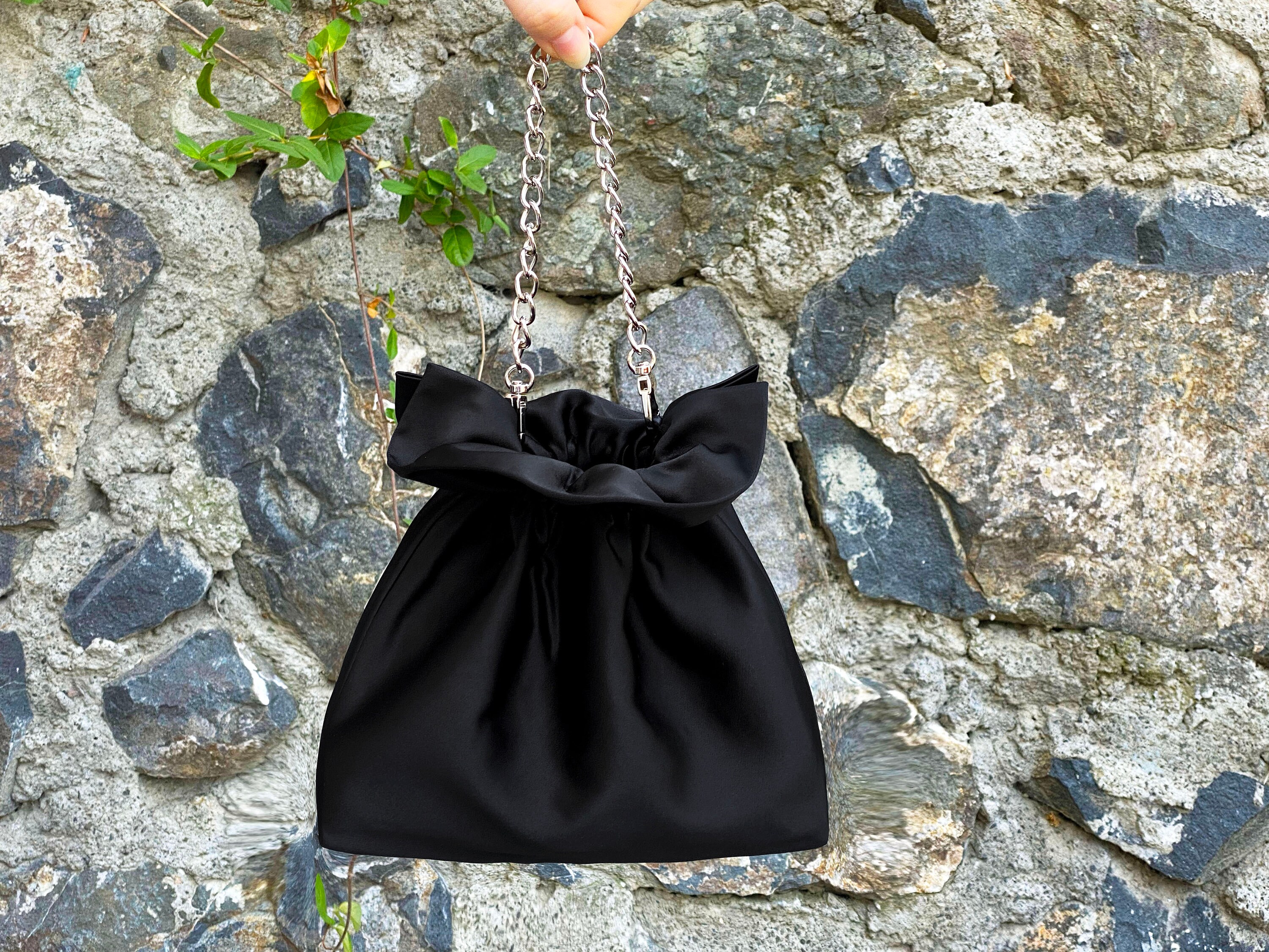 Satin pouch hotsell