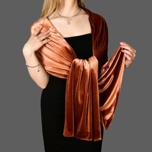 velvet shawl wrap