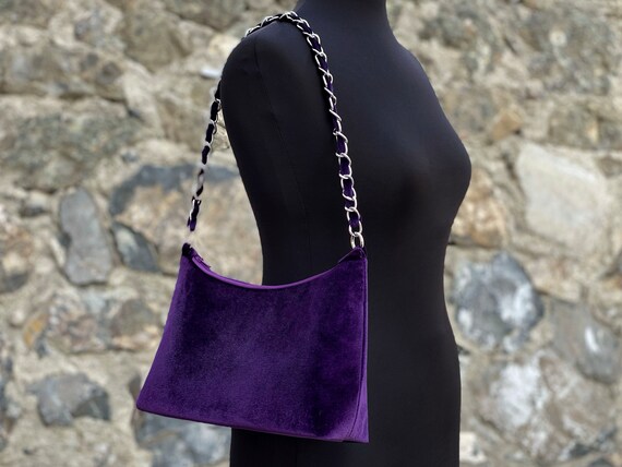 Evening Purse Bag With Chain Handle COLOR OPTION