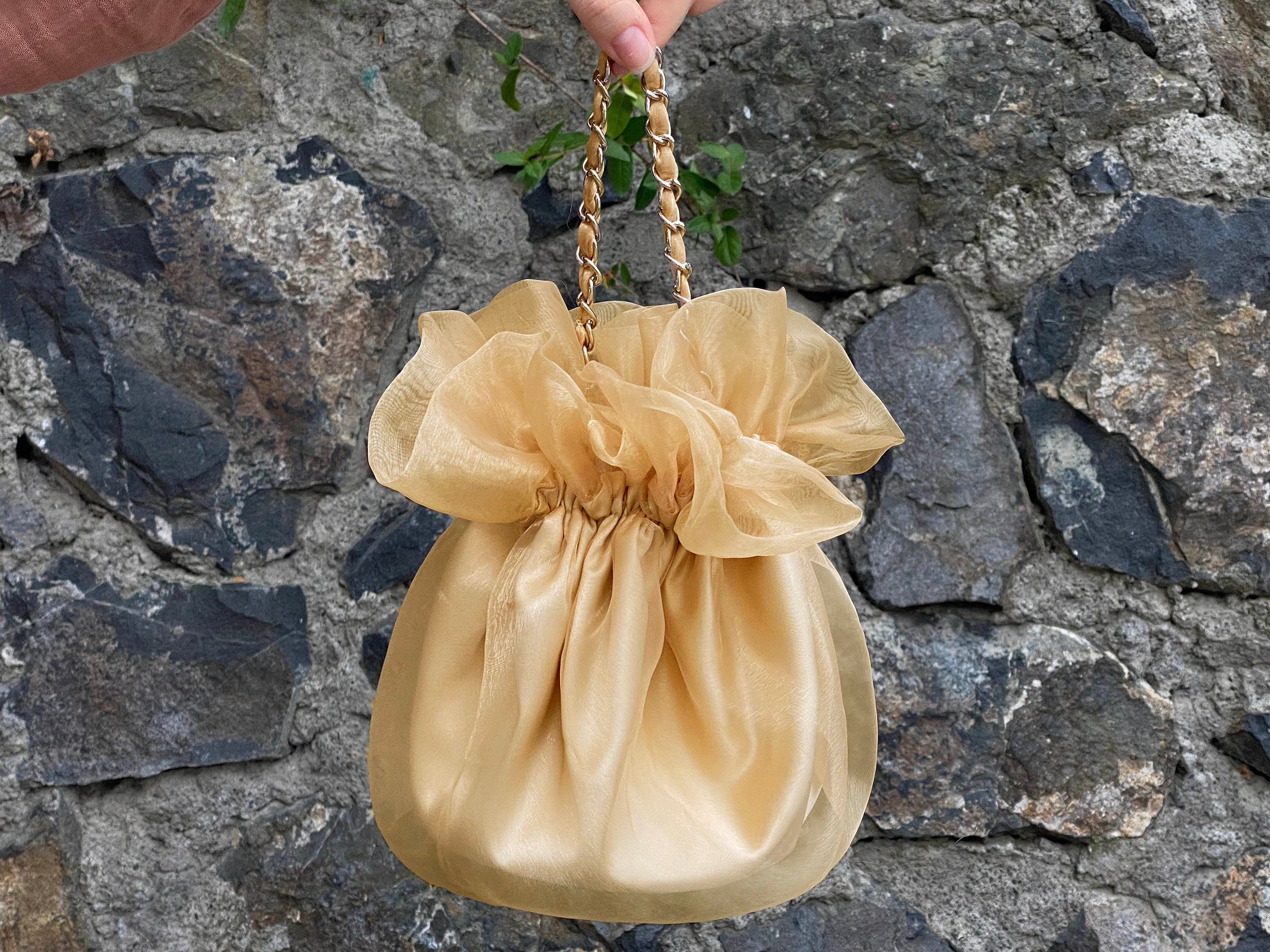 Gold Satin Clutch Etsy Canada