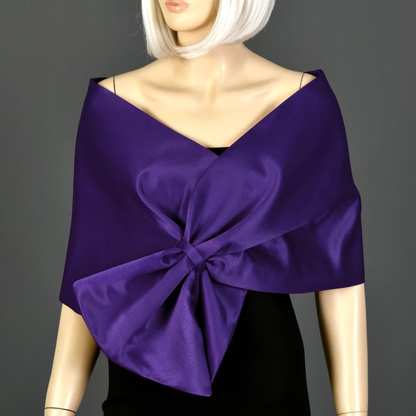 Women's Yellow & Purple Tie-Dye Print Shrug - SASSAFRAS main image 0