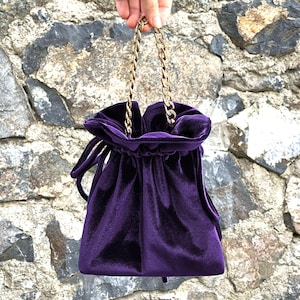 Purple Knot Bag Purse, Dance & Prom purse, Evening Pouch, Special Occasion, Simple Elegant Bag, Evening Dress, Purple