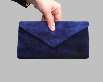 Evening Envelop Clutch Bag, With Wristlet, Evening PurseBag, Occasion Clutch Bag, With Removable Handle