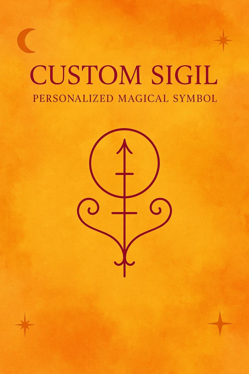 Text Sigil Custom Sigil Digital Symbol Crafted for Your Goal - Etsy Canada
