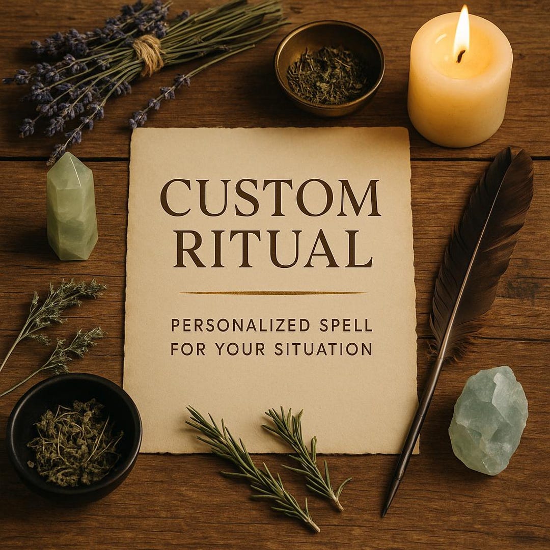 Custom Ritual - Personalized Spell for Your Situation - Etsy