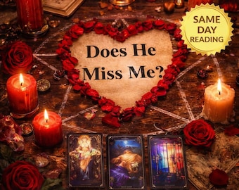 Does He Miss Me Tarot Reading – Love Tarot – 3 Cards – Feelings & Emotions