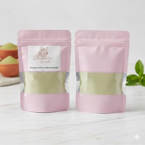 Natürliche Henna-Haarfarbe, rein pflanzlicher Farbstoff, 2er-Set