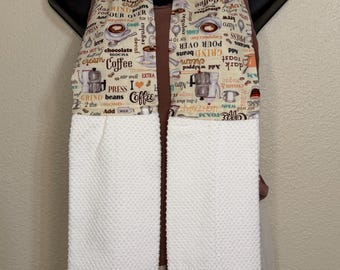 Kitchen Scarf Towel Boa- Handmade for cooking and cleaning