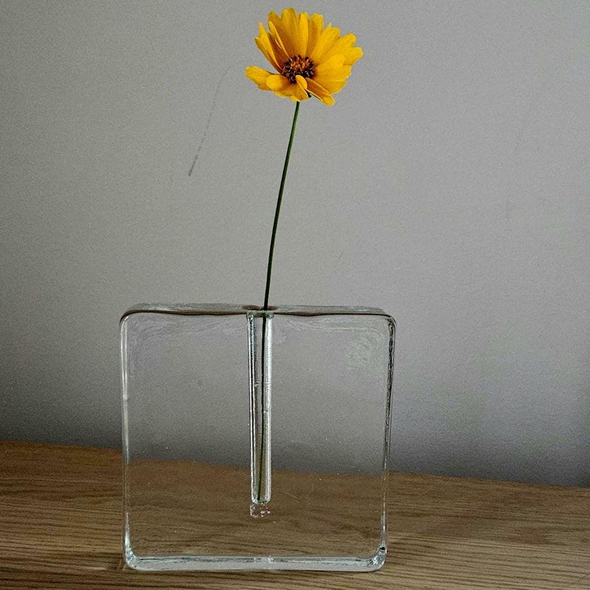 Mid Century German Glass Vase - Etsy