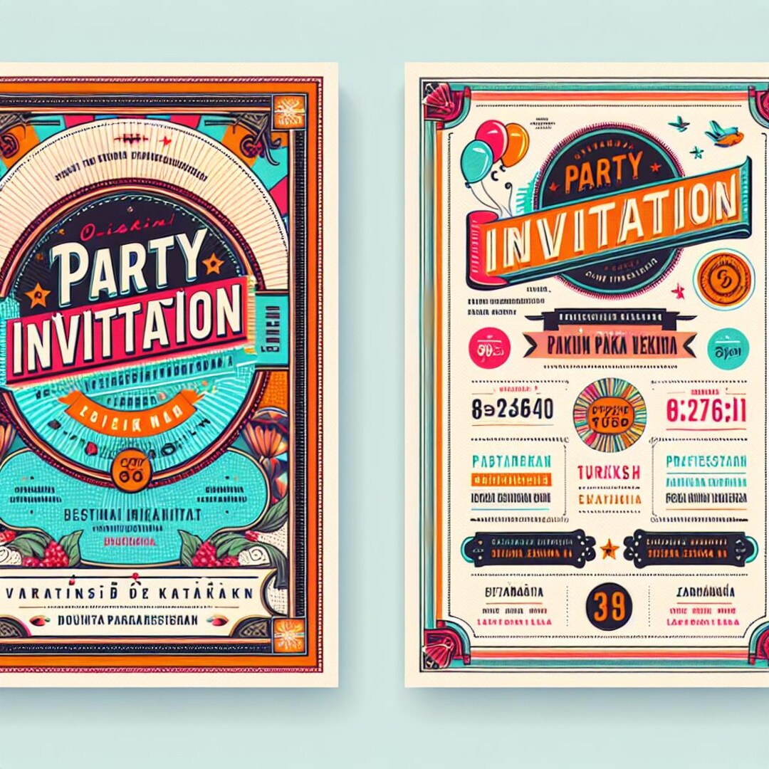 Editable Invitation Template - Etsy