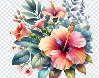 Paquete de imágenes prediseñadas de acuarela