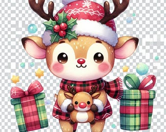 Mega paquete de imágenes prediseñadas navideñas