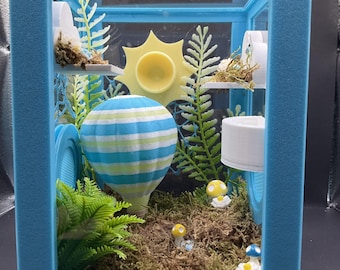 Hot Air Balloon Jumping Spider Enclosure | Habitat