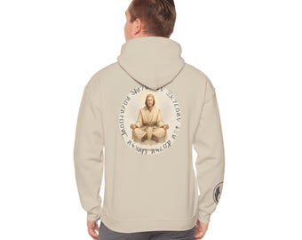 Sudadera con capucha de meditación Jedi rebelde / Código Jedi inspirado en Star Wars