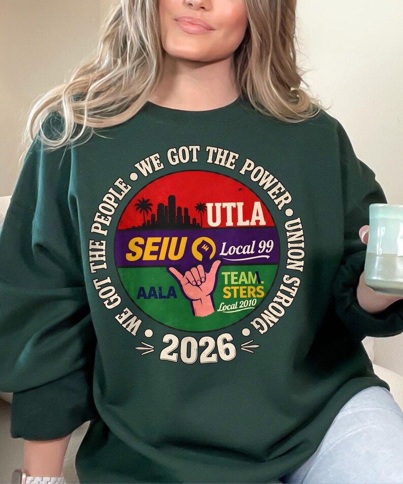 Union Power T-Shirt: Labor Movement Solidarity (Digital Design) image 5