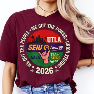 Union Power T-Shirt: Labor Movement Solidarity (Digital Design) image 10