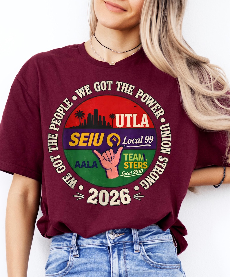 Union Power T-Shirt: Labor Movement Solidarity (Digital Design) image 10