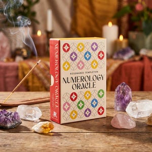 Baraja de adivinación numerológica para el significado y la guía de los números espirituales, herramienta de lectura de oráculo con guía.