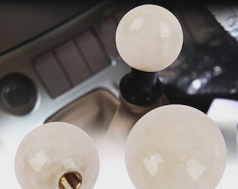 For JDM Round Ball Manual Gear Stick Shift Knob Lever Shifter Universal