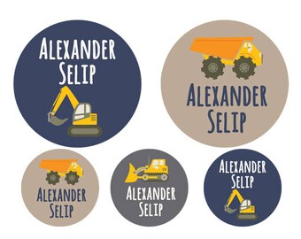 Dump truck with name | Etsy