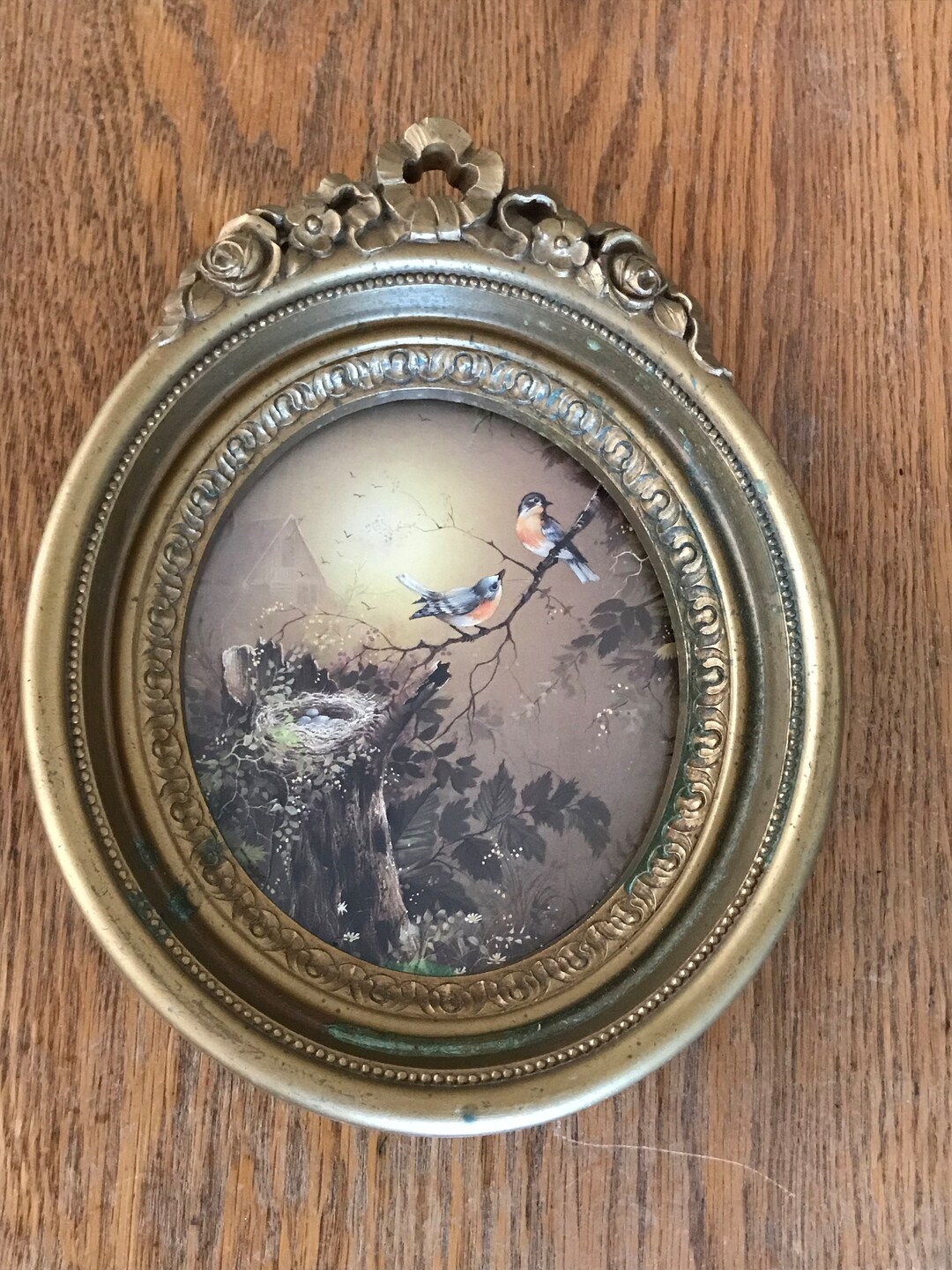 SALE Vintage Ornate Frame/homco Made in USA/ Replace With Your Art or ...
