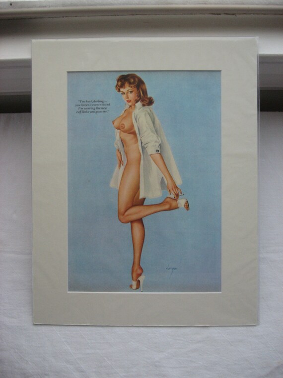 Varga Pin Up Girl 3 Counted Cross Stitch Kit