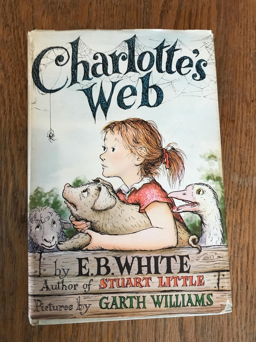 CHARLOTTE'S WEB Book by E. B. White, Illustrator Garth Williams/1952 ...