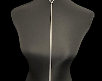 Necklace *Trinny Style* - Long Lariat - Choose Silver or Gold