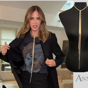 ネックレス *トリニーが着用しているのはANNICEゴールドストランドネックレス* - 2サイズ展開 - ゴールドまたはシルバー