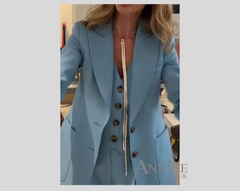 Naszyjnik *Noszony przez Trinny* Srebrny sznur Lariat - Srebro lub złoto