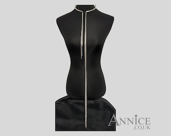 Extra Long *As Trinny* Necklace - Asymmetric Silver Strand - Choker Statement Necklace