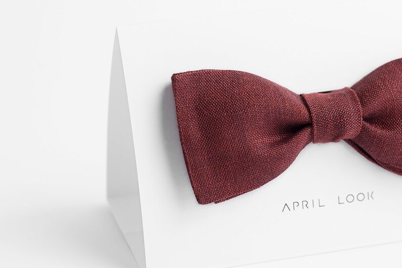 Men/'s bow ties Red grooms bow tie and necktie Dark red bow tie Maroon bow tie Cherry red bow tie Wine red bow tie Terracotta bow tie