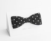 Men's bow tie, black polka dot, bowties, bow ties, necktie, men tuxedo, wedding, formal