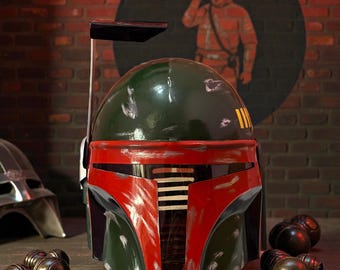 Boba Fett Helmet Mask Replica | Mandalorian Star Wars Cosplay | Movie Prop Armor | Medieval Sci-Fi