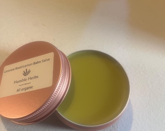 Licorice root/Lemon Balm Salve