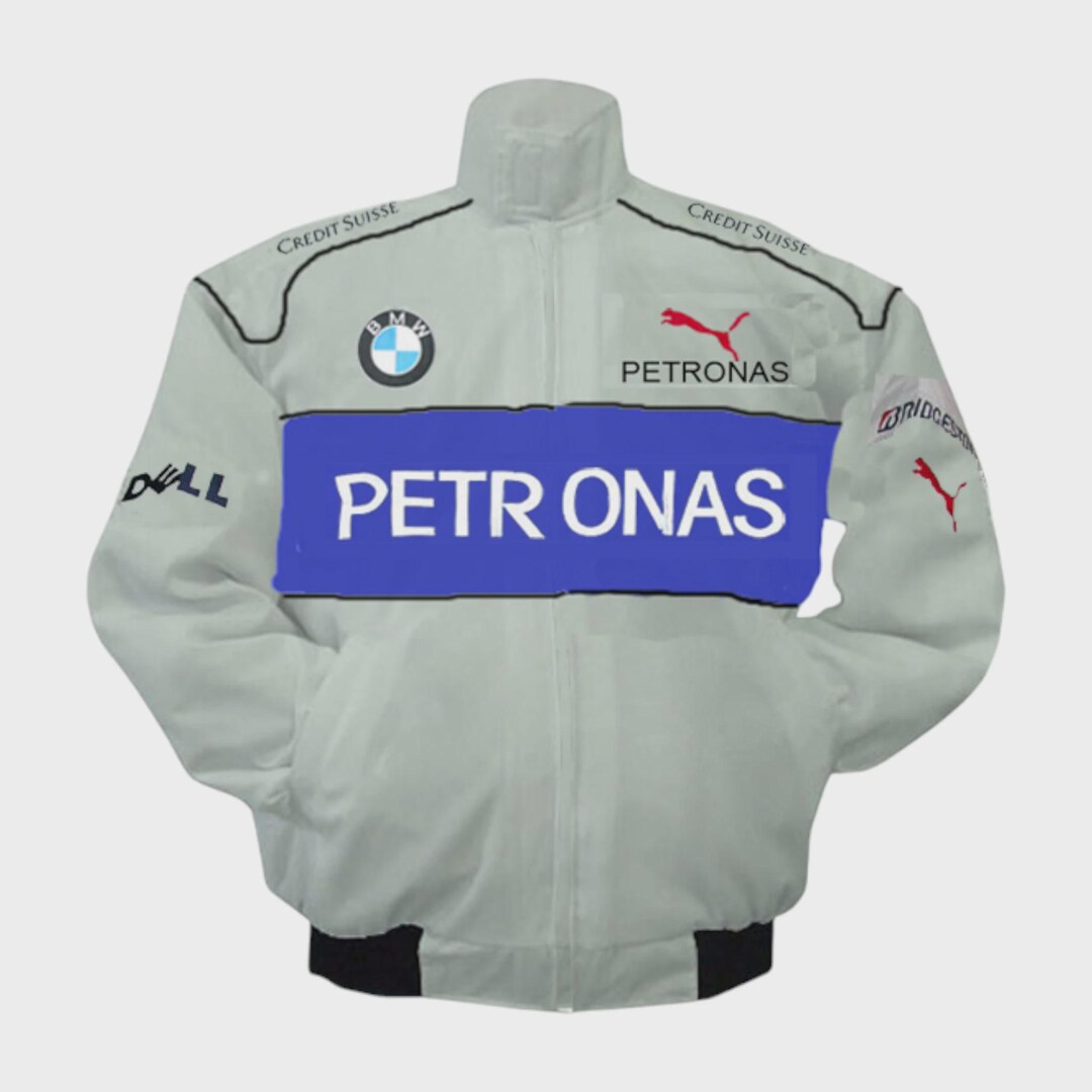 BMW F1 Sauber Team Racing Jacket White and Royal Blue - Etsy