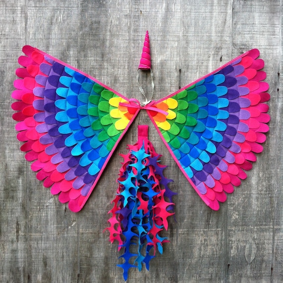 Pink Horn & Tail Unicorn Set Pink Horn & Tail Unicorn Set