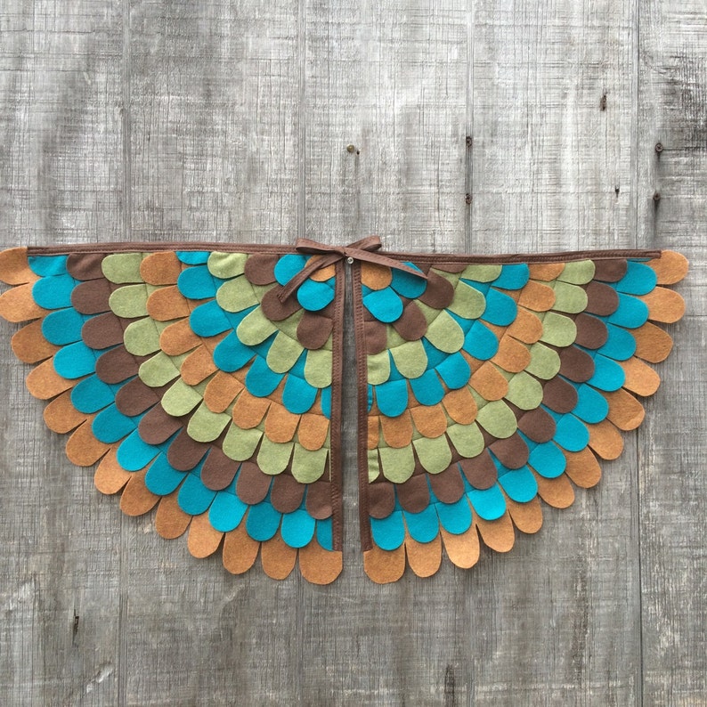 OWL COSTUME // Soft Flappable Wings / Machine Wash and Dry / Many Sizes ...