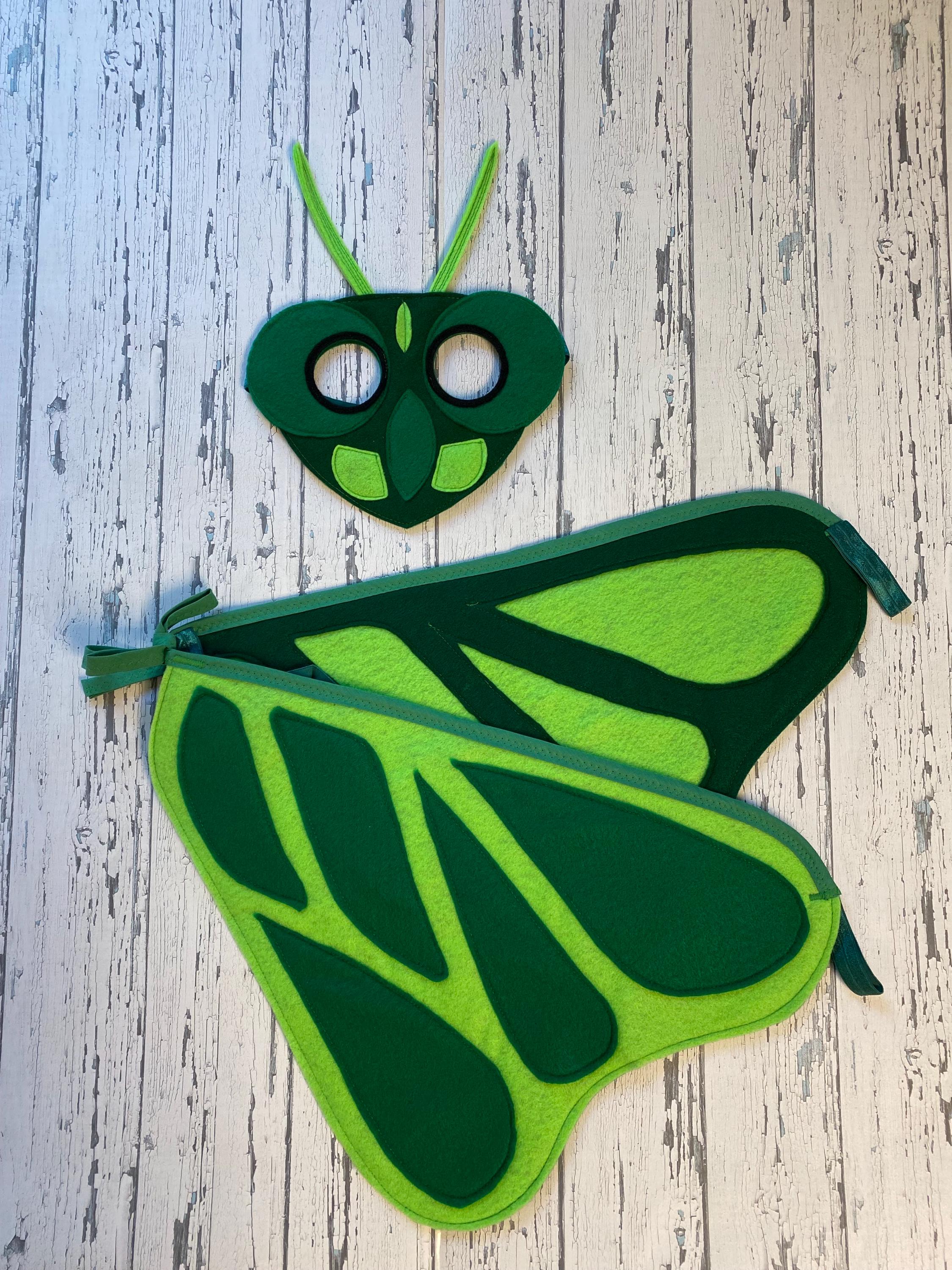 Bug Costume / Insect Costume / Wings and Mask Set / Fits 3-8 Years ...