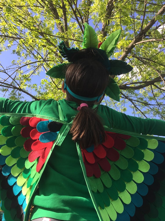 Traje de colibrí mágico // Alas y corona // Traje hecho a mano - Etsy España Traje de colibrí mágico // Alas y corona // Traje hecho a mano - Etsy España