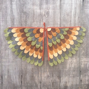 Magical Creature Wings, Costume Wings owl / eagle / hawk / chicken / bird- Eco Friendly! Tree + Vine