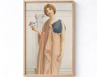 Large Wood Frame Mockup, Vertical 2:3 Ratio, Minimalistic, PSD & JPEG Files, Photoshop Template, #136