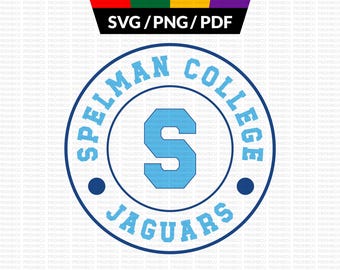 Spelman college svg print design Spelman png design Jaguars svg sc 1881 pdf spelman jaguars svg file for cricut instant download Spelman svg