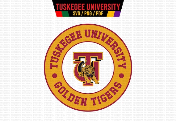 Tuskegee University svg print file Golden Tigers png shirt design TU 1881 pdf Hbcuish Tuskegee ready to print file Tuskegee emblem design