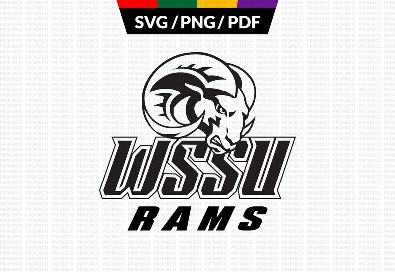 WSSU Digital Svg Design Winston-salem State University Inspired Logo ...