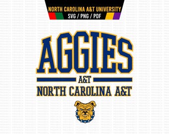 AGGIES NCAT t-shirt svg design Hbcuish North Carolina A&T university png shirt design Aggies hoodie design Aggies AT svg file for cricut